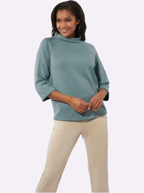 T-shirt à Manches 3/4 50% Modal - Taille Standard - Witt - Kiabi T-shirt à Manches 3/4 50% Modal - Taille Standard - Witt - Kiabi