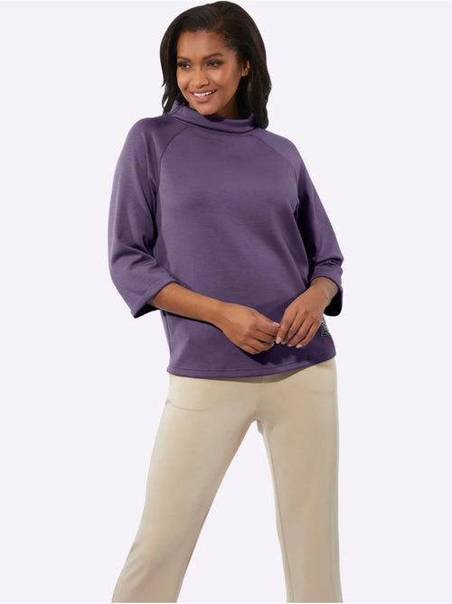 T-shirt à Manches 3/4 50% Modal - Taille Standard - Witt - Kiabi