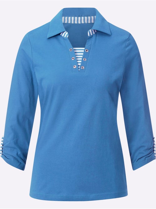 T-shirt à Manches 3/4 Aspect 2 En 1 - Taille Standard - Witt - Kiabi T-shirt à Manches 3/4 Aspect 2 En 1 - Taille Standard - Witt - Kiabi