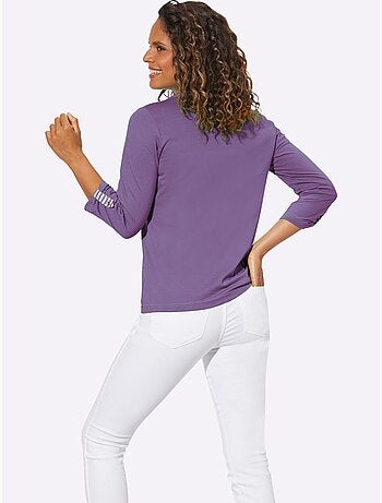 Polo à col et manches longues avec boutons - taille standard - witt