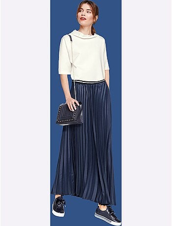 T-shirt à Manches 3/4 Look Ample Tendance - Taille Standard - helline