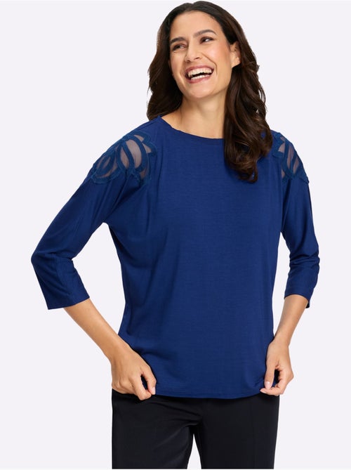 T-shirt à manches 3/4 manches chauve-souris - taille standard - witt - Kiabi T-shirt à manches 3/4 manches chauve-souris - taille standard - witt - Kiabi
