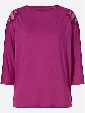T-shirt à manches 3/4 manches chauve-souris - taille standard - witt