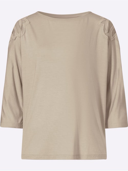T-shirt à Manches 3/4 Manches Chauve-souris - Taille Standard - Witt - Kiabi T-shirt à Manches 3/4 Manches Chauve-souris - Taille Standard - Witt - Kiabi