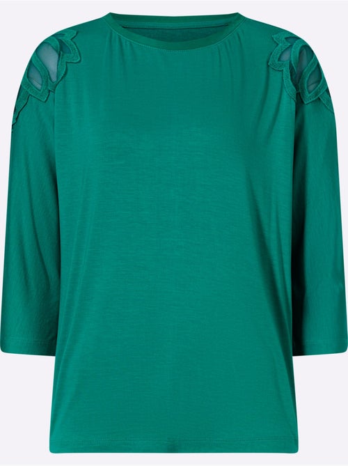 T-shirt à manches 3/4 manches chauve-souris - taille standard - witt - Kiabi T-shirt à manches 3/4 manches chauve-souris - taille standard - witt - Kiabi