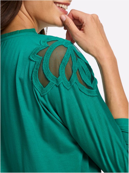 T-shirt à manches 3/4 manches chauve-souris - taille standard - witt - Kiabi T-shirt à manches 3/4 manches chauve-souris - taille standard - witt - Kiabi