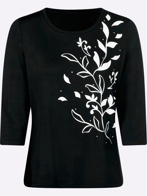 T-shirt à Manches 3/4 Viscose - Taille Standard - Witt - Kiabi