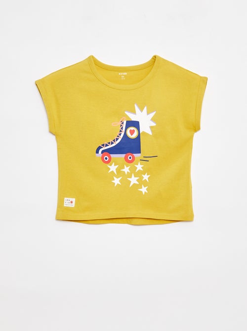T-shirt à manches courtes - Grafik Edition - Kiabi