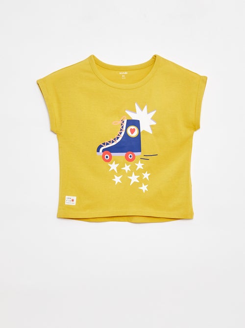 T-shirt à manches courtes - Grafik Edition - Kiabi