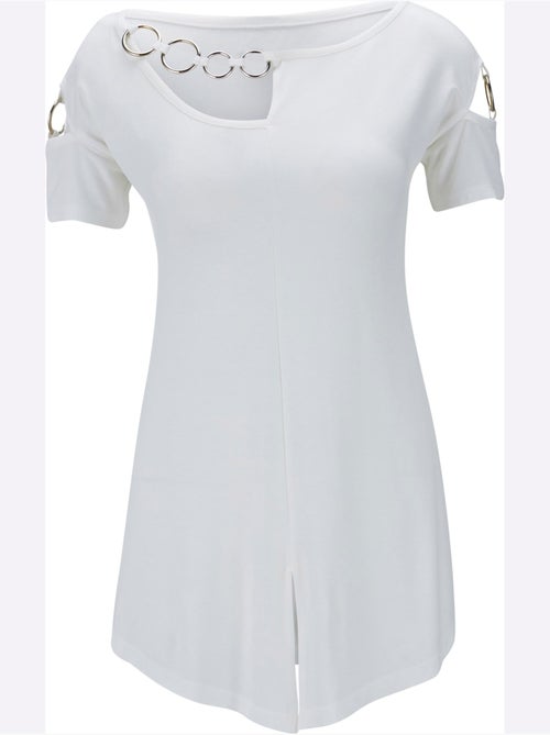 T-shirt à Manches Courtes - Taille Standard - Helline - Kiabi