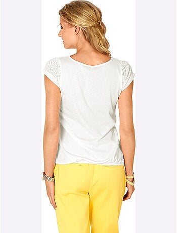 T-shirt à Manches Courtes - Taille Standard - Helline