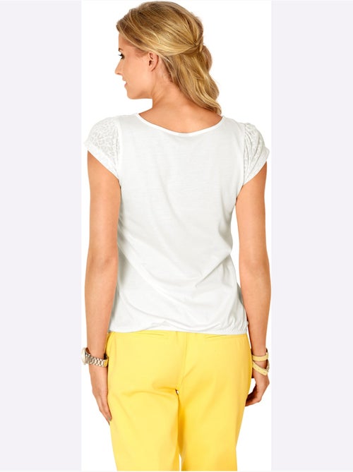 T-shirt à Manches Courtes - Taille Standard - Helline - Kiabi