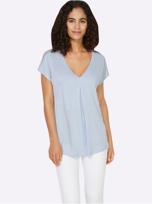 T-shirt à Manches Courtes - Taille Standard - Helline - Kiabi