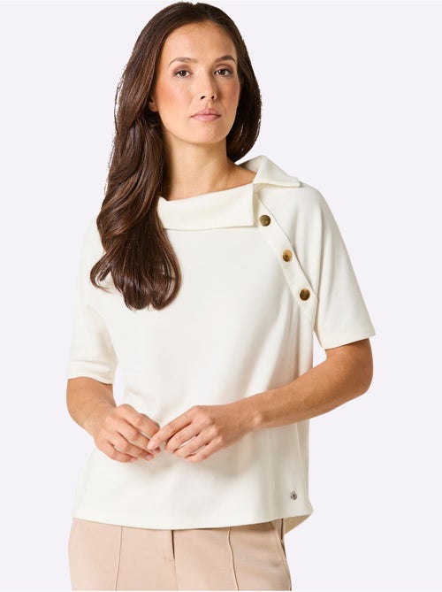 T-shirt à Manches Courtes - Taille Standard - helline - Kiabi