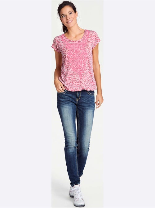 T-shirt à Manches Courtes - Taille Standard - Helline - Kiabi T-shirt à Manches Courtes - Taille Standard - Helline - Kiabi