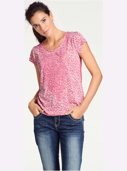 T-shirt à Manches Courtes - Taille Standard - Helline - Kiabi T-shirt à Manches Courtes - Taille Standard - Helline - Kiabi