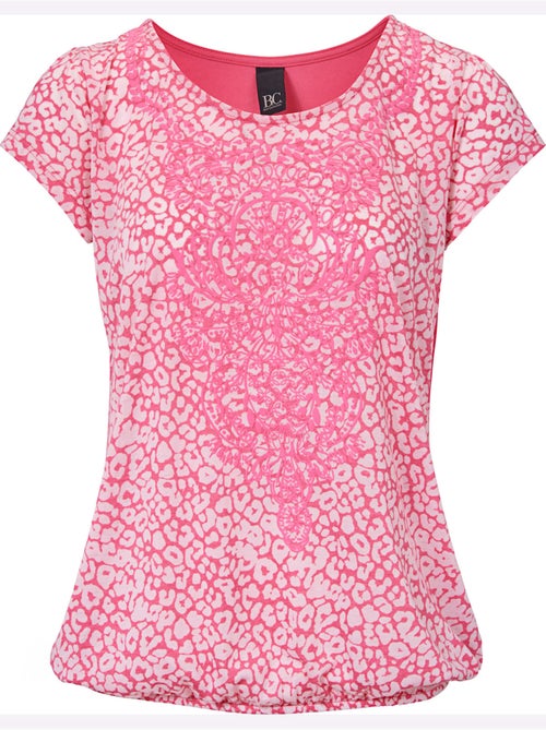 T-shirt à Manches Courtes - Taille Standard - Helline - Kiabi T-shirt à Manches Courtes - Taille Standard - Helline - Kiabi