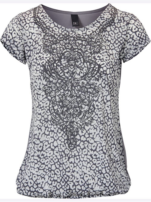 T-shirt à Manches Courtes - Taille Standard - Helline - Kiabi T-shirt à Manches Courtes - Taille Standard - Helline - Kiabi