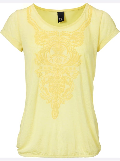 T-shirt à Manches Courtes - Taille Standard - Helline - Kiabi T-shirt à Manches Courtes - Taille Standard - Helline - Kiabi