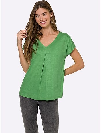 T-shirt à Manches Courtes - Taille Standard - Helline