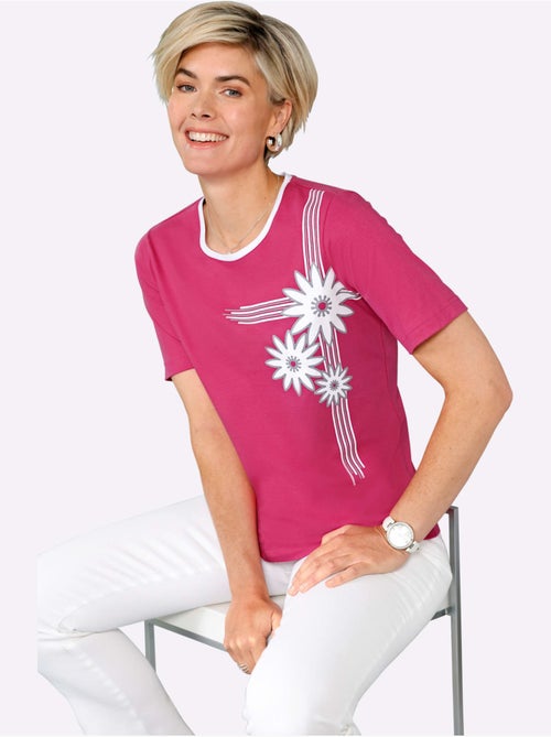 T-shirt à Manches Courtes 100% Coton - Taille Standard - Witt - Kiabi