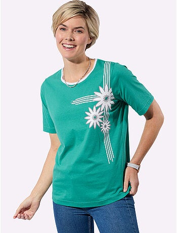 T-shirt à Manches Courtes 100% Coton - Taille Standard - Witt
