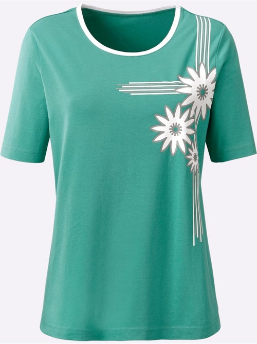 T-shirt à Manches Courtes 100% Coton - Taille Standard - Witt - Kiabi
