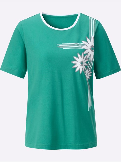 T-shirt à Manches Courtes 100% Coton - Taille Standard - Witt - Kiabi