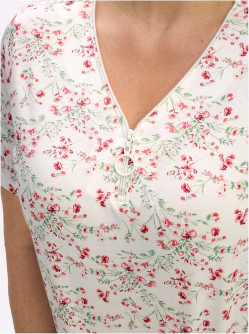 T-shirt à Manches Courtes 50% Coton - Taille Standard - Witt - Kiabi