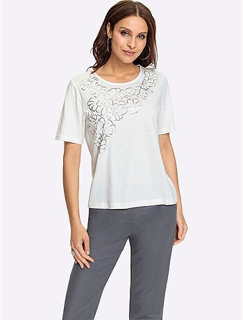 T-shirt à Manches Courtes 50% Coton - Taille Standard - Witt
