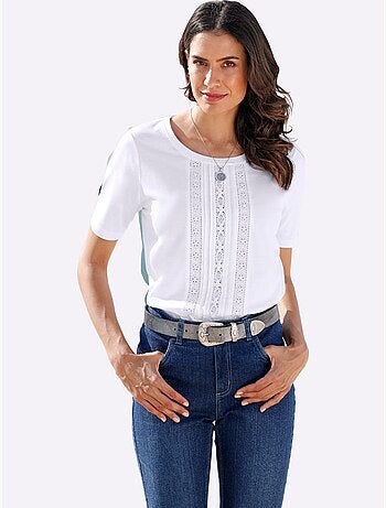 T-shirt à Manches Courtes 50% Coton - Taille Standard - Witt