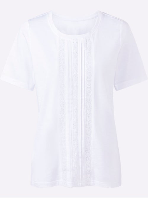 T-shirt à Manches Courtes 50% Coton - Taille Standard - Witt - Kiabi T-shirt à Manches Courtes 50% Coton - Taille Standard - Witt - Kiabi