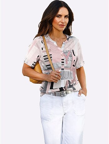 T-shirt à Manches Courtes 50% Coton - Taille Standard - Witt