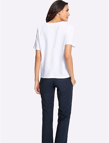 T-shirt à Manches Courtes 50% Coton - Taille Standard - Witt