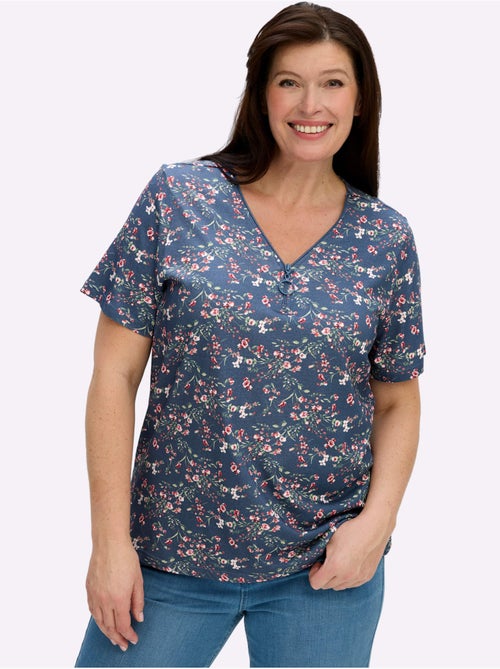 T-shirt à Manches Courtes 50% Coton - Taille Standard - Witt - Kiabi T-shirt à Manches Courtes 50% Coton - Taille Standard - Witt - Kiabi