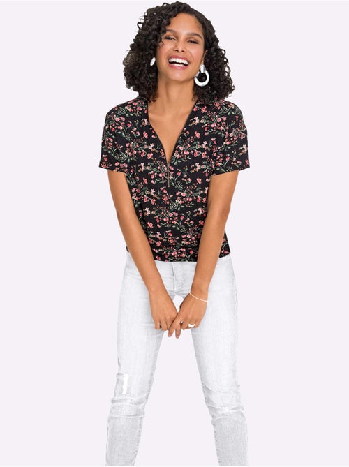 T-shirt à Manches Courtes 50% Coton - Taille Standard - Witt - Kiabi