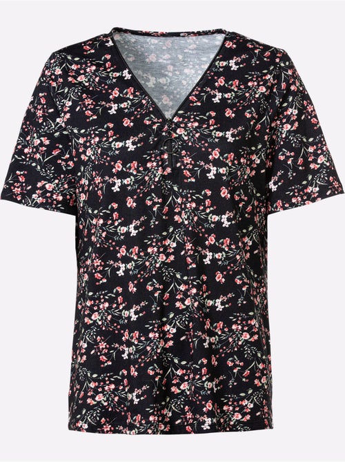 T-shirt à Manches Courtes 50% Coton - Taille Standard - Witt - Kiabi