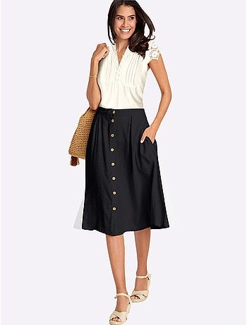 T-shirt à Manches Courtes 50% Coton Et 50% Modal - Taille Standard - Witt