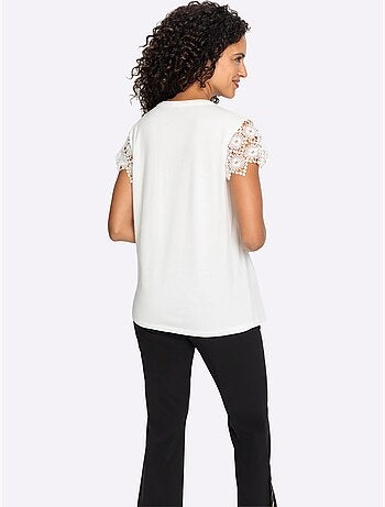 T-shirt à Manches Courtes 50% Coton Et 50% Modal - Taille Standard - Witt