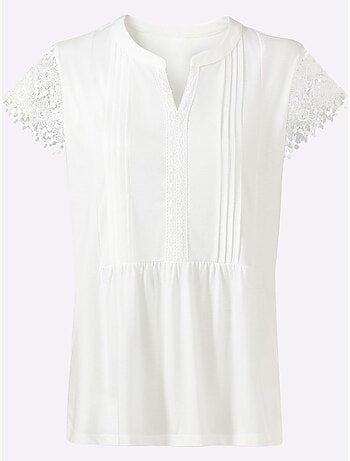 T-shirt à Manches Courtes 50% Coton Et 50% Modal - Taille Standard - Witt