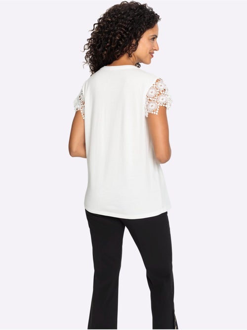 T-shirt à Manches Courtes 50% Coton Et 50% Modal - Taille Standard - Witt - Kiabi