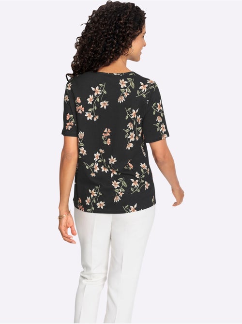 T-shirt à Manches Courtes 50% Coton Et 50% Modal - Taille Standard - Witt - Kiabi