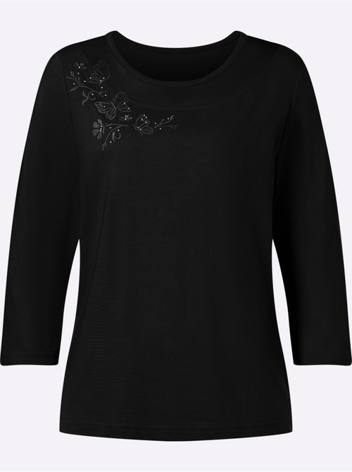 T-shirt à Manches Courtes 50% Coton Et 50% Modal - Taille Standard - Witt - Kiabi