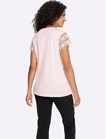 T-shirt à Manches Courtes 50% Coton Et 50% Modal - Taille Standard - Witt