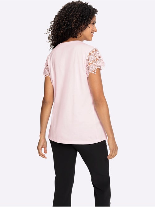 T-shirt à Manches Courtes 50% Coton Et 50% Modal - Taille Standard - Witt - Kiabi