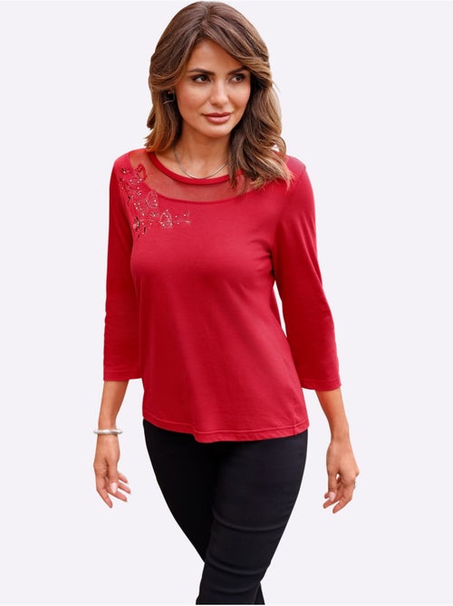 T-shirt à Manches Courtes 50% Coton Et 50% Modal - Taille Standard - Witt - Kiabi
