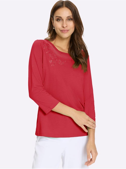 T-shirt à Manches Courtes 50% Coton Et 50% Modal - Taille Standard - Witt - Kiabi