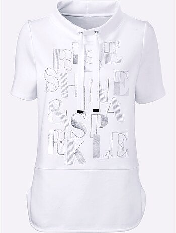 T-shirt à manches courtes 50% modal - taille standard - helline