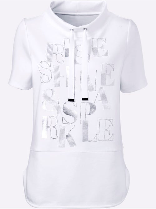 T-shirt à Manches Courtes 50% Modal - Taille Standard - Helline - Kiabi T-shirt à Manches Courtes 50% Modal - Taille Standard - Helline - Kiabi