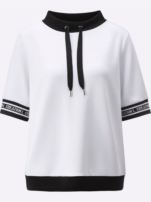 T-shirt à Manches Courtes 50% Modal - Taille Standard - helline - Kiabi